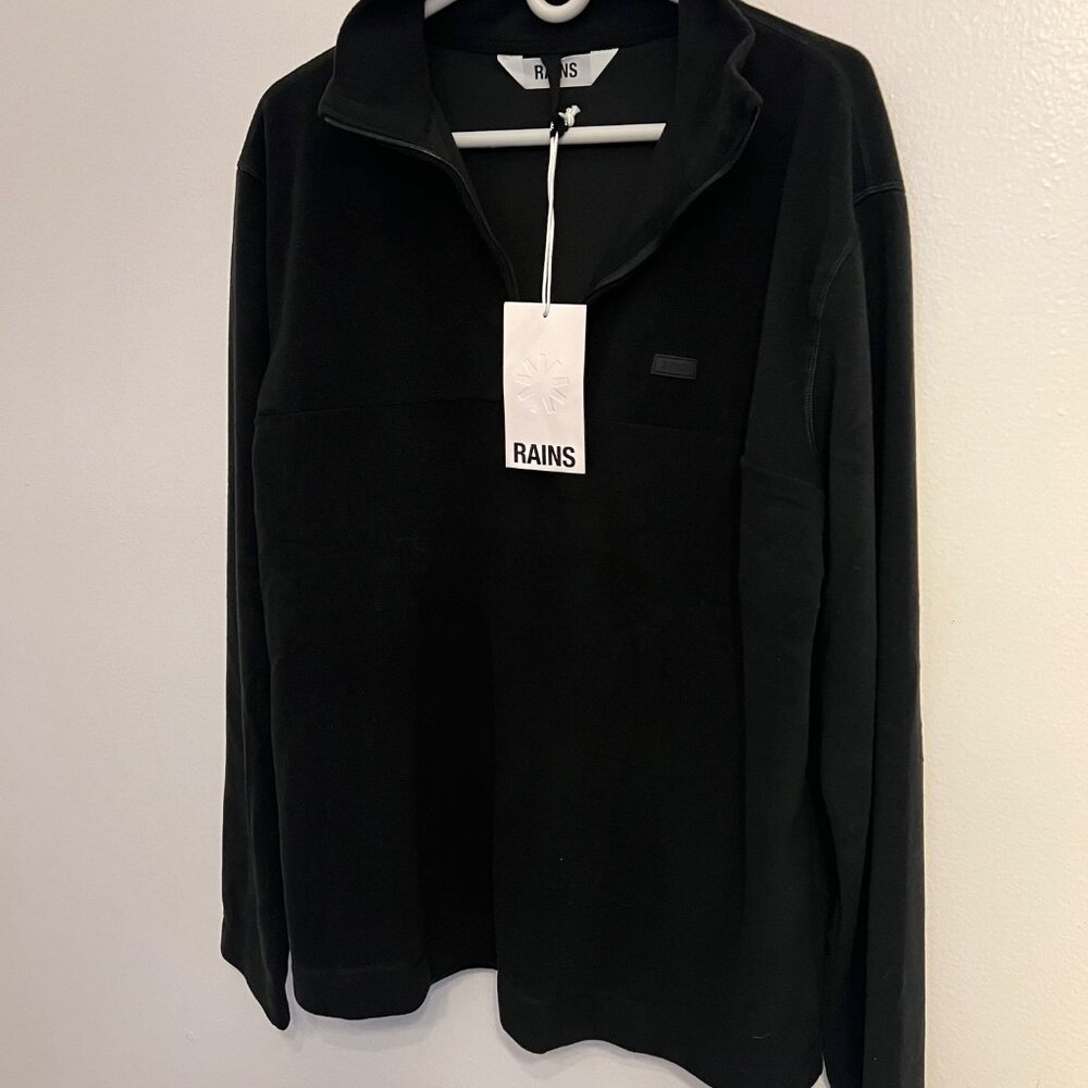 Rains X GQ Addis Fleece Half-Zip
